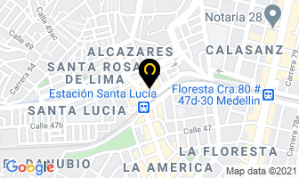 Mapa de Sonrisas Caninas en Medellín