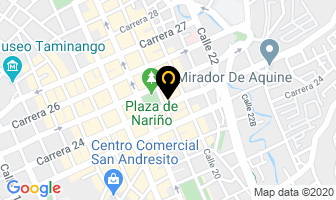 Mapa de Sonrisas Clínicas Dentales en Pasto