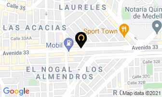 Mapa de Sony en Medellín