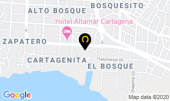 Mapa de Sony Center en Cartagena