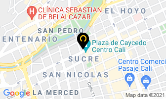 Mapa de Soporte Organizacional en Cali