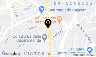 Mapa de Soportek en Bucaramanga
