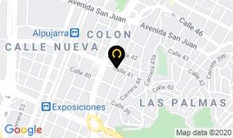 Mapa de Soportes - Inmecar en Medellín