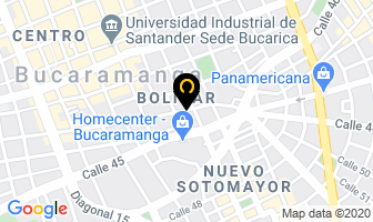 Mapa de Soportes Jordán en Bucaramanga