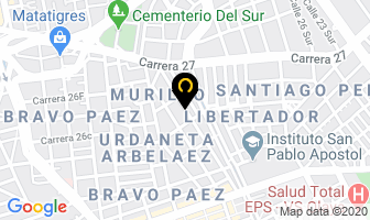 Mapa de Soportes Miluz en Bogotá D.C