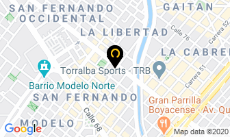 Mapa de Soportes & Modulares en Bogotá D.C
