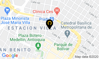 Mapa de Soportes Para T.v en Medellín