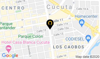 Mapa de Sorpresas Enlatadas Int. en Cúcuta