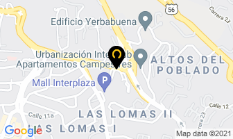 Mapa de S.o.s. Del Hogar en Medellín