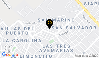 Mapa de Sotermic E.u. en Barranquilla
