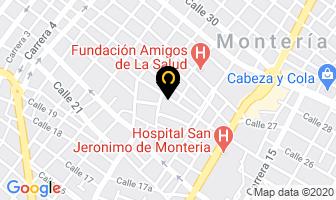 Mapa de Soto S. Wilmer E. en Montería