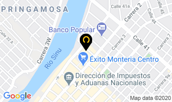 Mapa de Sotracor S.a. en Montería