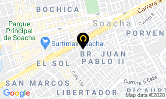 Mapa de Sotranslatinos en Soacha