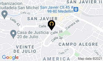 Mapa de South Bich Coctail en Medellín