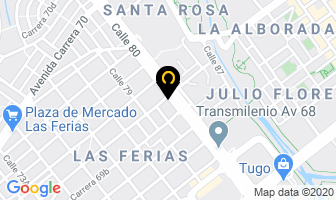 Mapa de Spa Auto Lavado Bonanza en Bogotá D.C