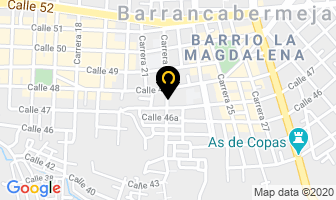 Mapa de Spa Automotriz Ddn en Barrancabermeja