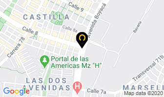 Mapa de Spa Centro De Estética Pilar Torres en Bogotá D.C