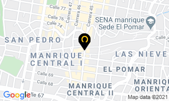 Mapa de Spa De Uñas Paty en Medellín