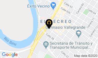 Mapa de Spa Mariel Herazo Stetik en Montería