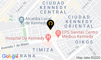 Mapa de Spa Phaola Peña en Bogotá D.C