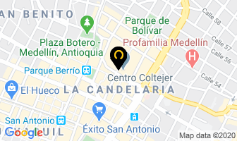Mapa de Spa Salud Armonia en Medellín