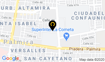 Mapa de Spa Serenity en Palmira