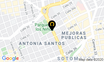 Mapa de Spa Stetic Center en Bucaramanga