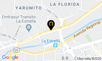Mapa de Spa Uñas en Medellín
