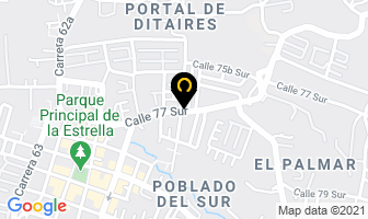 Mapa de Spa Uñas Jackeline en Medellín