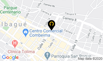 Mapa de Spa Y Perfumeria en Ibagué