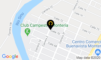 Mapa de Space Eventos Logística & Publicidad en Montería