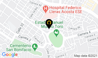 Mapa de Spaguetti Club en Ibagué