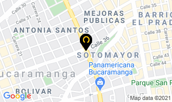 Mapa de Spazio Empresarial en Bucaramanga