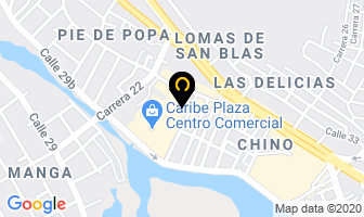 Mapa de Speedo en Cartagena
