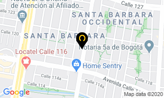 Mapa de Sperling Strachwsky Daniel en Bogotá D.C