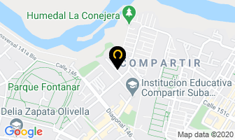 Mapa de Spin Producciones en Bogotá D.C