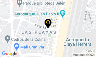 Mapa de Spinig Cero Stress en Medellín