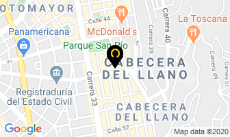 Mapa de Spinning Club en Bucaramanga