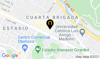 Mapa de Sport Llantas Ltda en Medellín