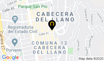 Mapa de Springmaid en Bucaramanga