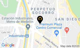 Mapa de St. Even S.a. en Medellín