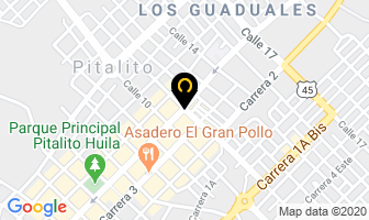 Mapa de S&t Servicio Y Tecnología en Pitalito