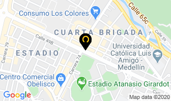 Mapa de Stadium Tienda en Medellín