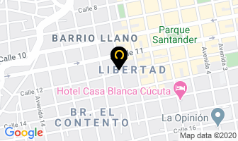 Mapa de Stampados Raah´jb en Cúcuta