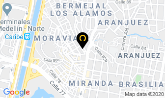 Mapa de Star Net en Medellín