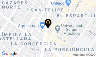 Mapa de Starmicros en Bogotá D.C