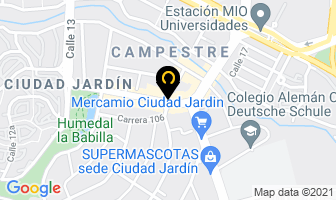 Mapa de Steak House en Cali