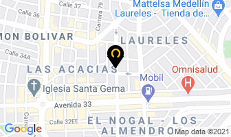 Mapa de Stella Lievano en Medellín