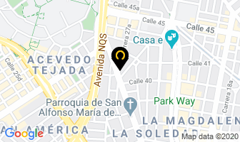 Mapa de Stetic Natural Body & Spa en Bogotá D.C