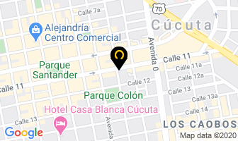Mapa de Stetic Supplies en Cúcuta